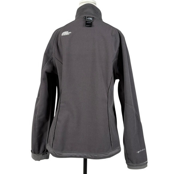 The North Face Apex Bionic Jacket Womens XL Gray Floral Windproof Softshell - Picture 11 of 16